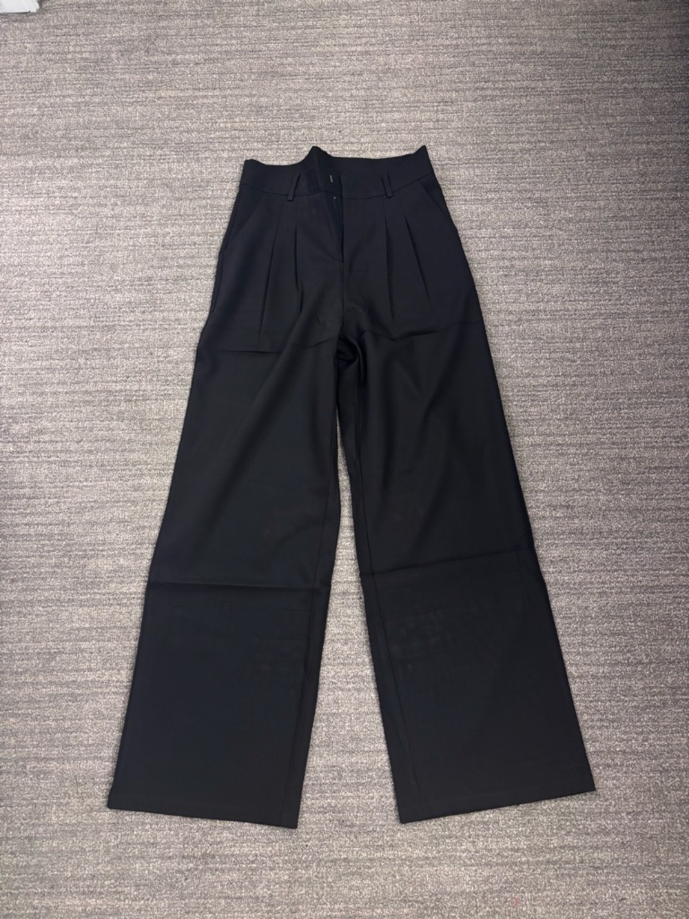 Cropped Utility Jacket & Wide-Leg Set - Black - Picture 2 of 3